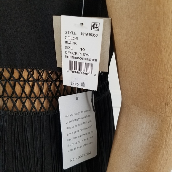 Aidan Mattox fringe dress sz 10 - Picture 11 of 11